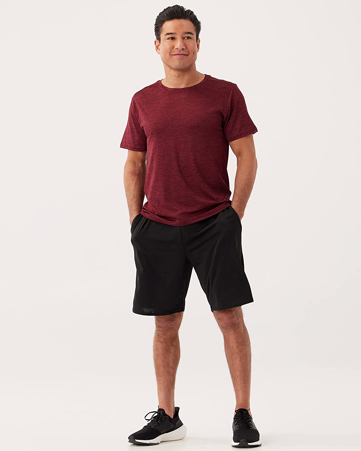 230816041432488_1 5 Pack: Men’s Dry-Fit Moisture Wicking Active Athletic Performance Crew T-Shirt - Image 1